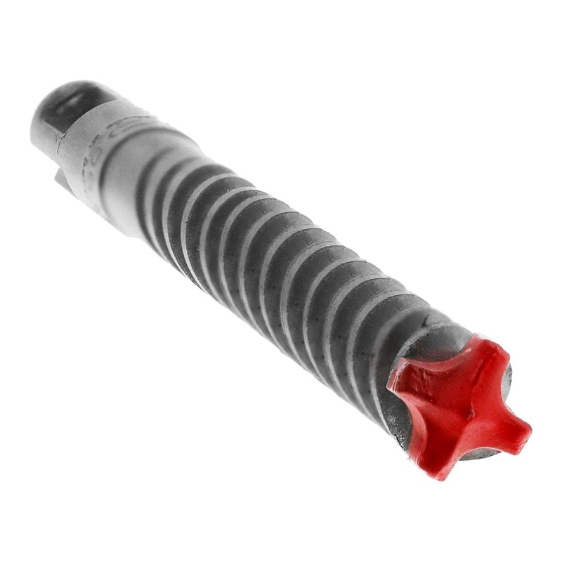 Diablo Rebar Demon SDS-Plus 4-Cutter Full Carbide Head Hammer Drill Bit – 3/8 Diameter, 6 Length, 4 Working Length – DMAPL4140
