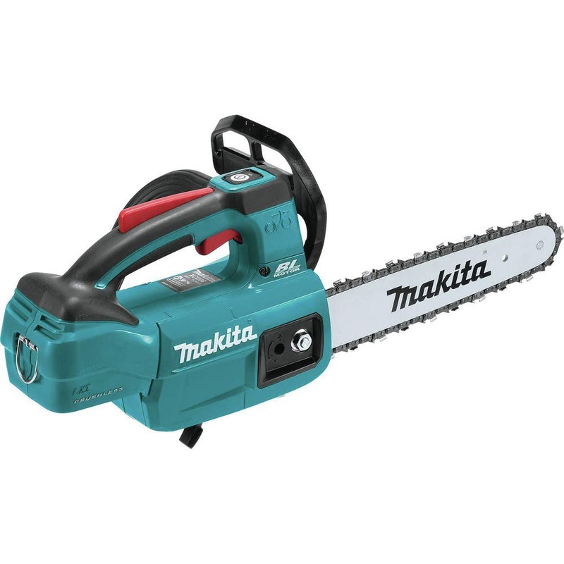 Makita XCU06Z 18V LXT Lithium-Ion Brushless Cordless 10 Top Handle Chain Saw, Tool Only