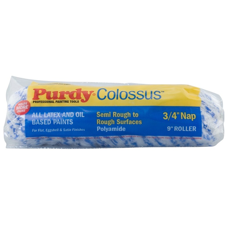 9 x 3/4 Nap Purdy 140630094 Colossus Roller Cover, Polyamide