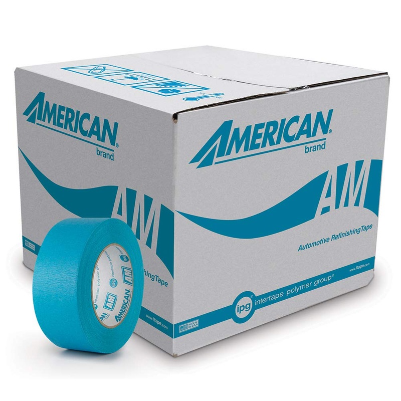 American AM2455 AquaMask Tape, .94 x 60 yd, Aqua, (36-Pack)