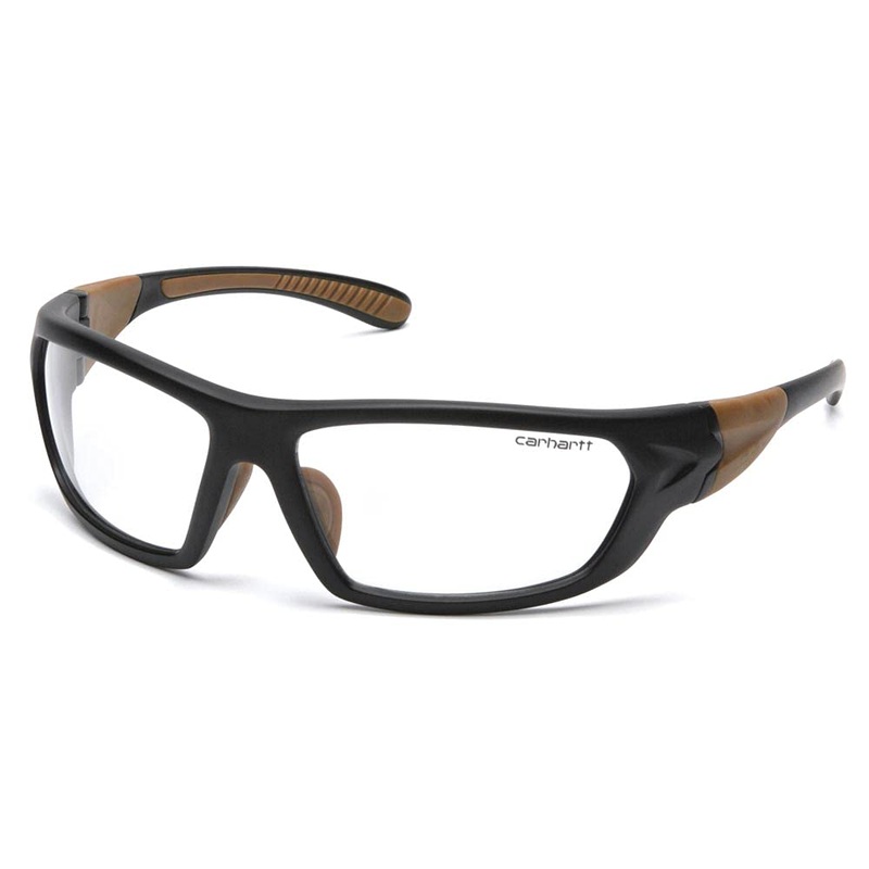 Carhartt Gear CHB291 Carbondale Antique Mirror Polarized Lens – One Size Fits All – Black