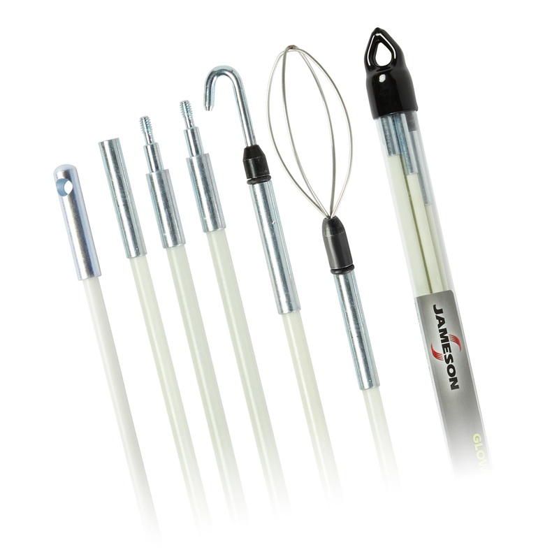 Jameson 7-8VK Fiberglass Glow Rod Kit, 34′