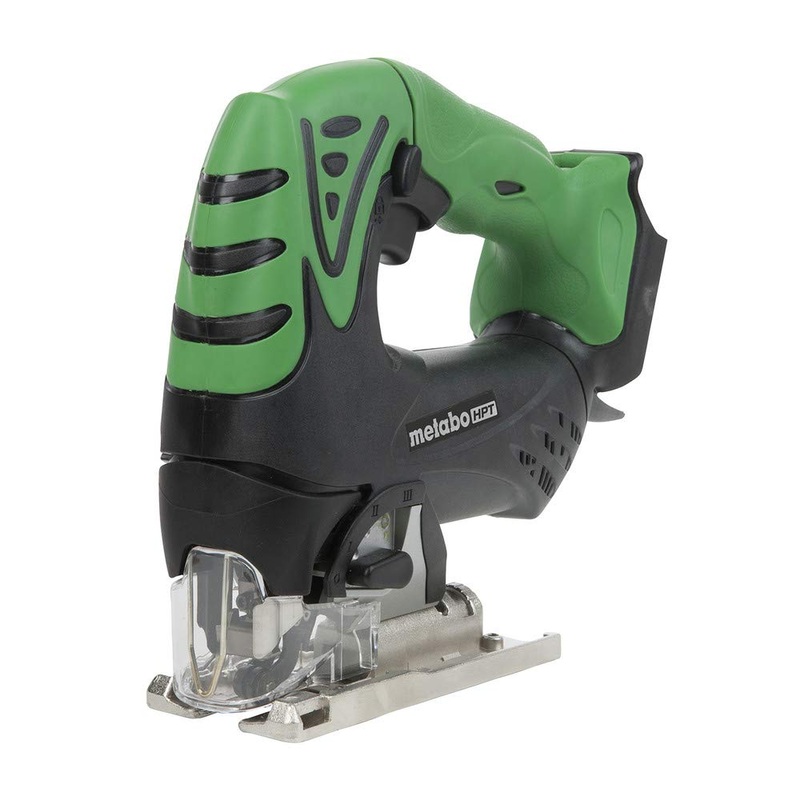 Metabo HPT 18V Cordless Jig Saw | Tool Only | No Battery | Three-Mode Orbital Action | 45 Cutting Angle | LED Light | Tool-LESS Blade Changing System | Lifetime Tool Warranty | CJ18DSLQ4