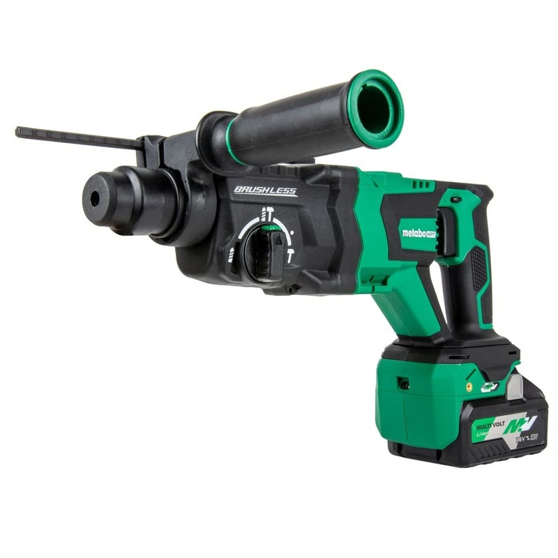 Metabo HPT 36V MultiVolt Cordless Rotary Hammer | Tool Only – No Battery | SDS PLUS | 1-1/8-Inch | D-Handle | Reactive Force Control | DH3628DDQ4