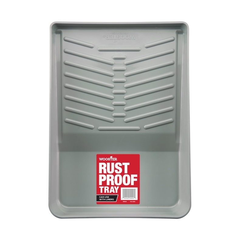 Wooster Brush BR549-11 Deluxe Plastic Tray, 11-Inch , Grey