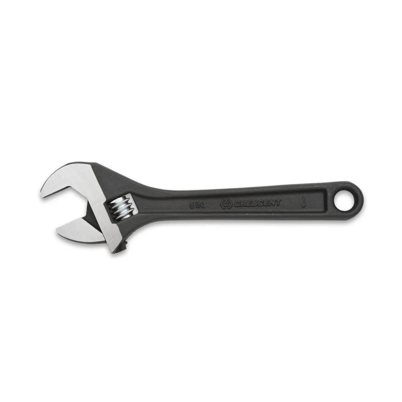 Crescent 6 Adjustable Black Oxide Wrench Carded