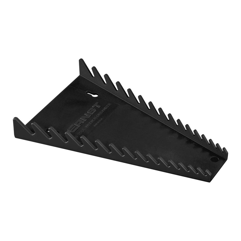 ERNST 5067 Standard 15 tool Wrench Organizer – Black
