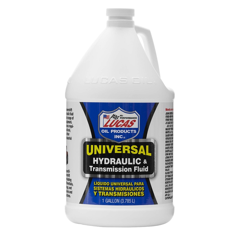 Lucas Oil 10017 Universal Hydraulic & Transmission Fluid – 1 Gallon