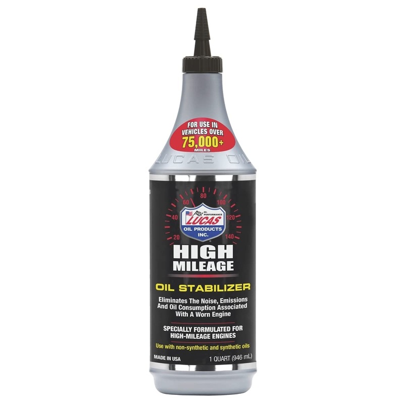 Lucas Oil 10118 High Mileage Oil Stabilizer – 1 Quart