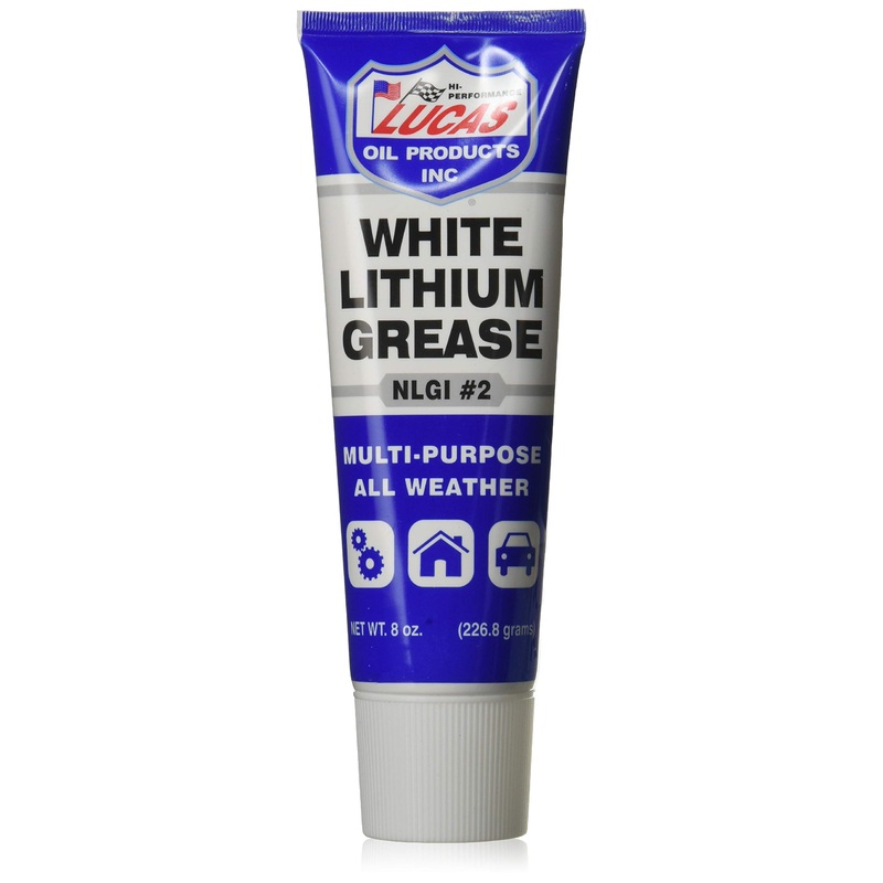 Lucas Oil 10533 White Lithium Grease – 8 oz. Squeeze Tube