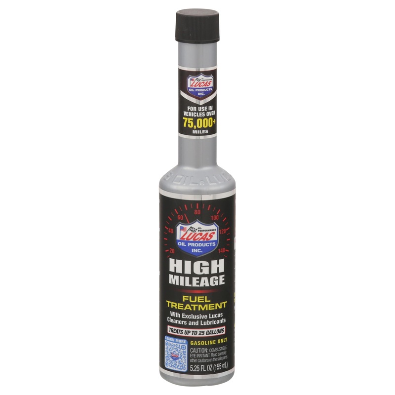 Lucas Oil 10977 High Mileage Fuel Treatment – 5.25 Ounce