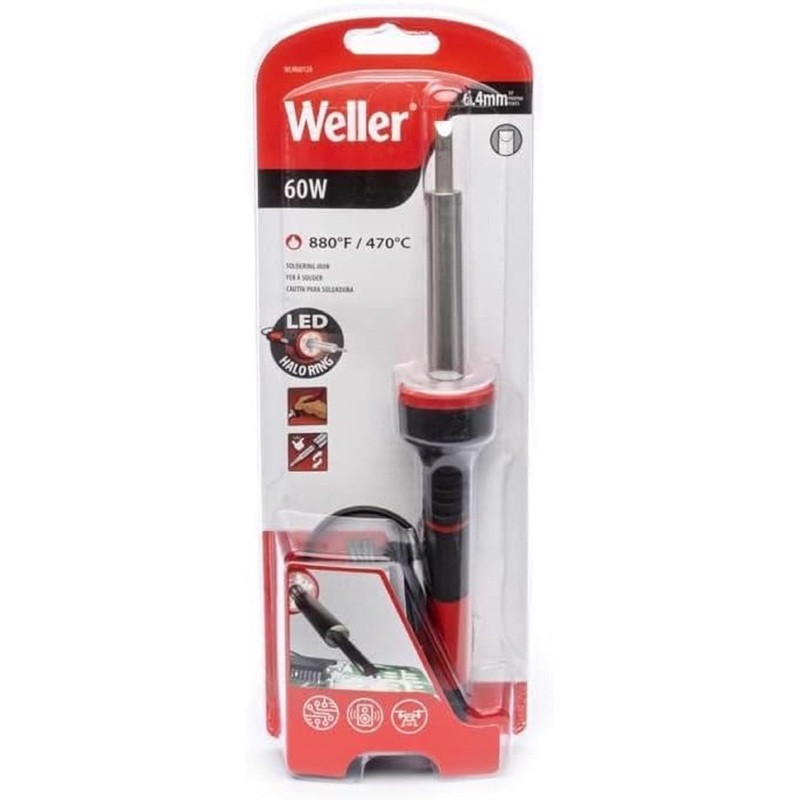 Weller 60W/120V Soldering Iron Kit, LED Halo Ring – WLIRK6012A