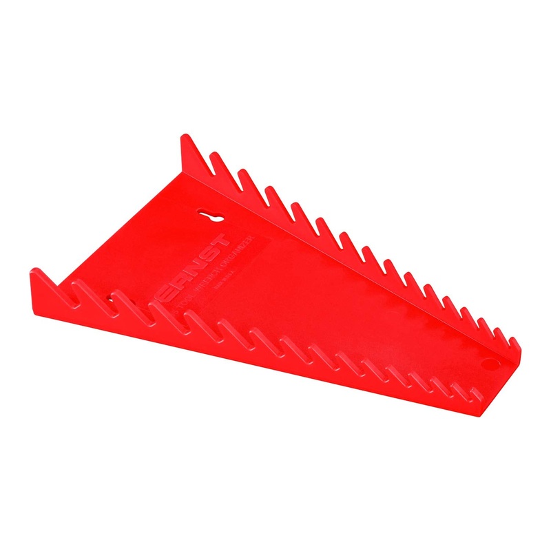ERNST 5066 Standard 15 tool Wrench Organizer – Red