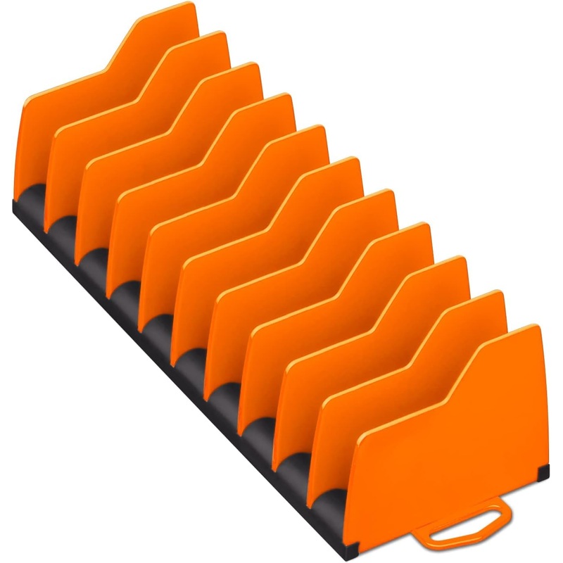 Ernst Manufacturing 5502 Plier Pro Premium No-Slip Plier Holder Rack in Vibrant Orange  Tool Organizer for Pliers – Made in USA