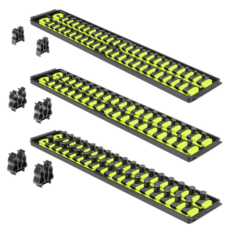 ERNST Socket Boss Combo 3-Pack, Hi-Viz (8512HVA) – Made in the USA