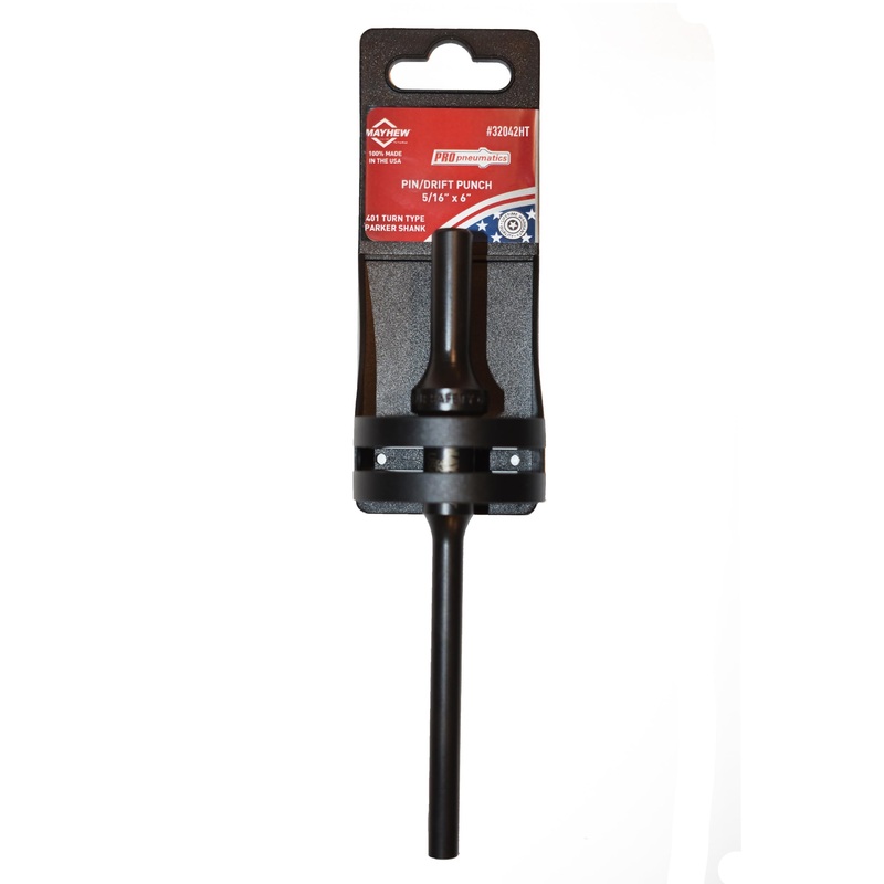 Mayhew Tools 32042HT Pneumatic Drift Punch, 5/16 x 6, Hang Tag