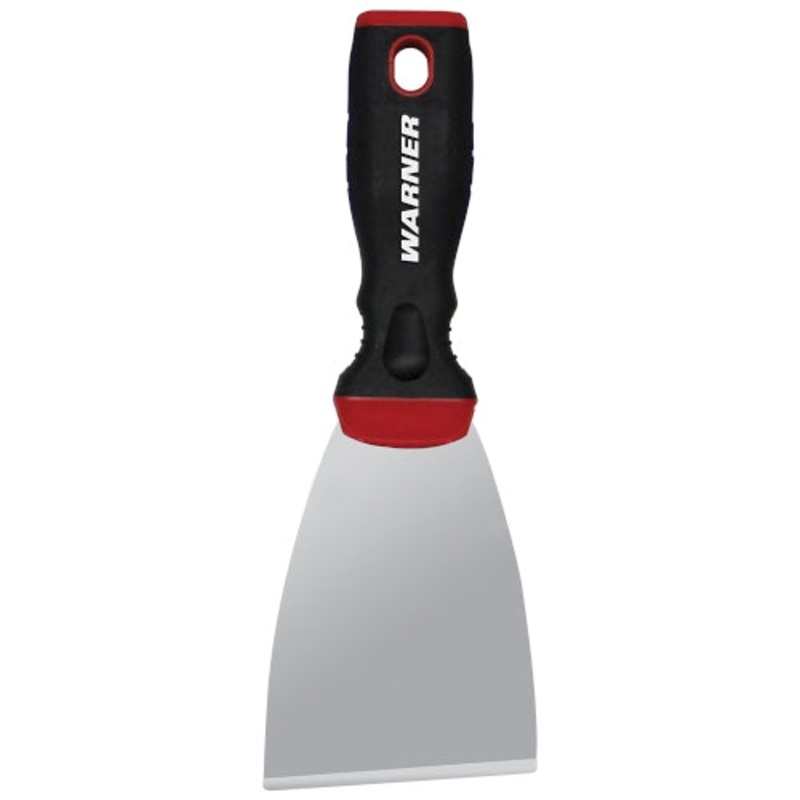 Warner 3 Pro-Grip Stiff Scraper, 060 Hand Tools, Cranberry