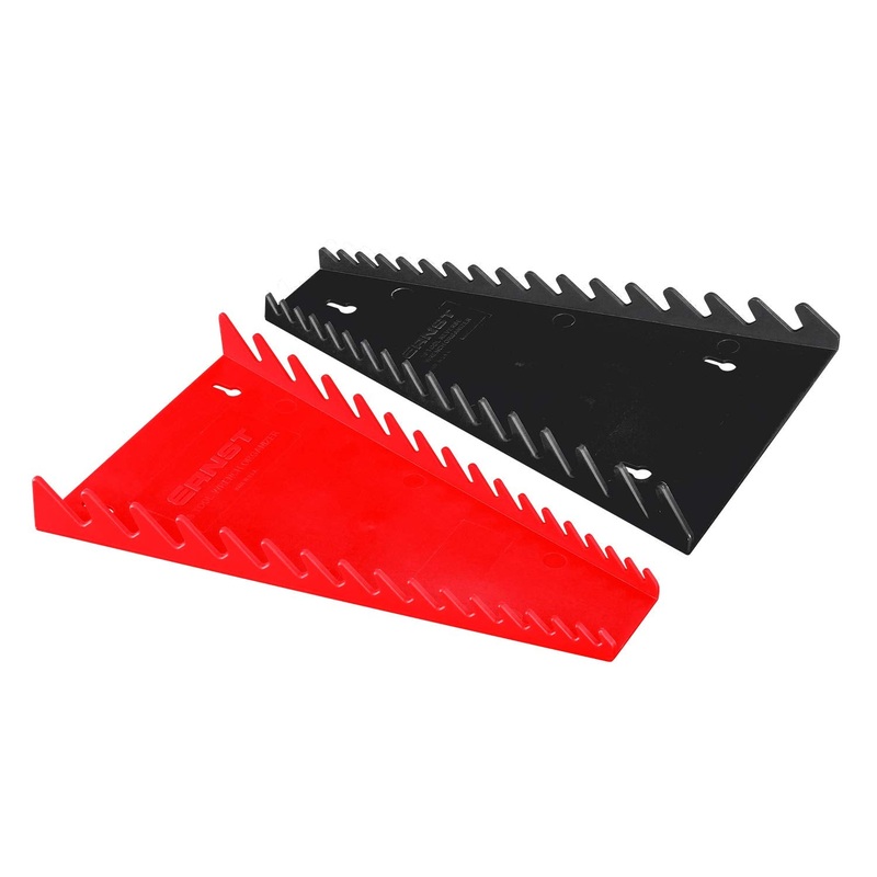 ERNST 16-Tool Wrench Trays, Standard Red and Reverse Black (8531)