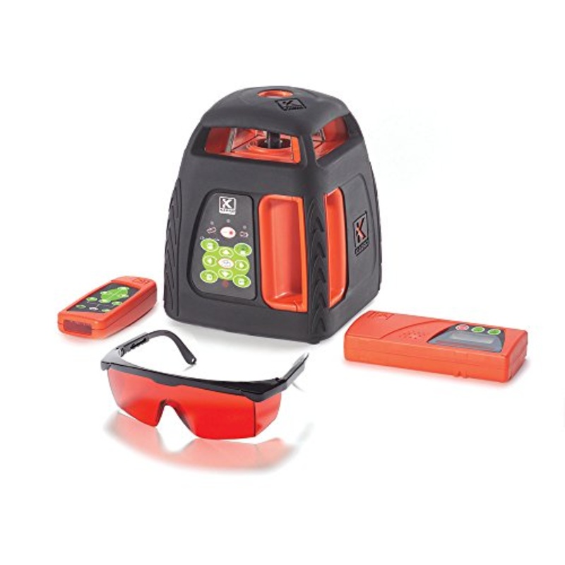 Kapro 899R PROLASER Rotary Red – Dual Slope Self-Leveling Rotary Laser Kit