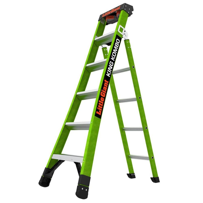 Little Giant Ladders 6ft King Kombo 2.0 M6 Type 1AA Fiberglass