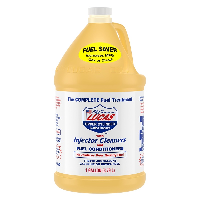 Lucas Oil 10013 Fuel Treatment – 1 Gallon (Pack of 4) 1 Gallon 4