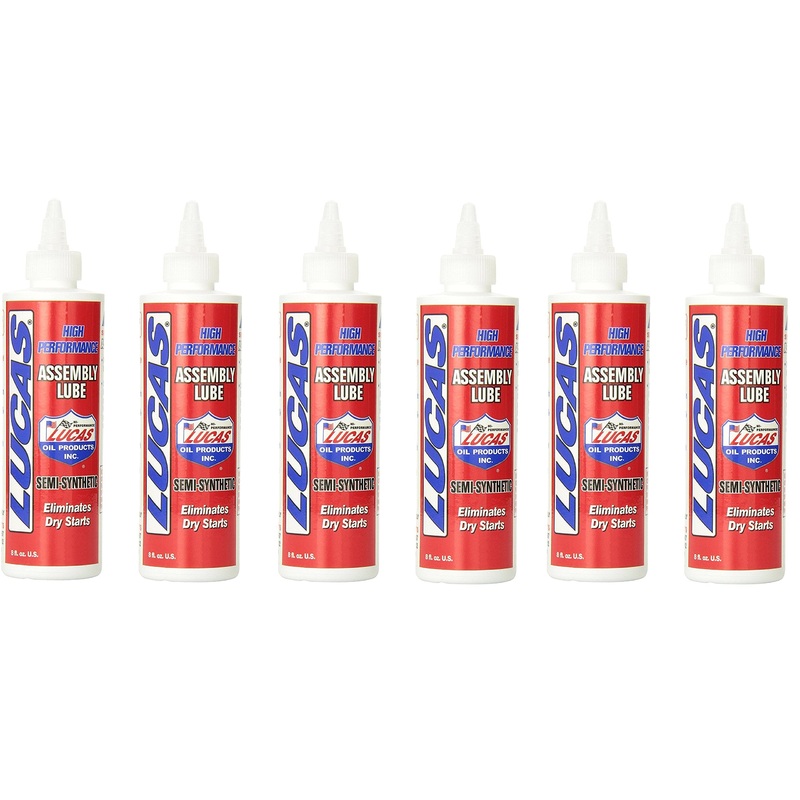 Lucas Oil LUC10153 Assembly Lube – 8 oz. (6)