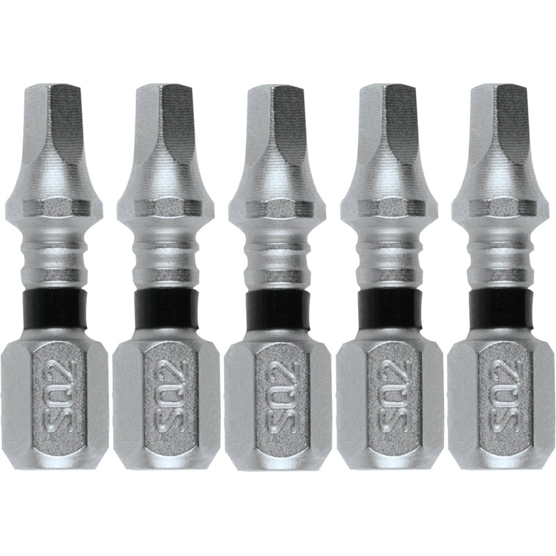 Makita E-00583 – Impact XPS #2 Square 1 Insert Bit, 5/pk