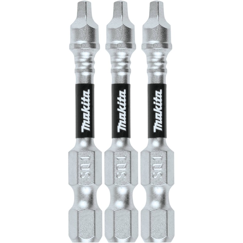 Makita E-00795 – Impact XPS #1 Square 2 Power Bit, 3/pk
