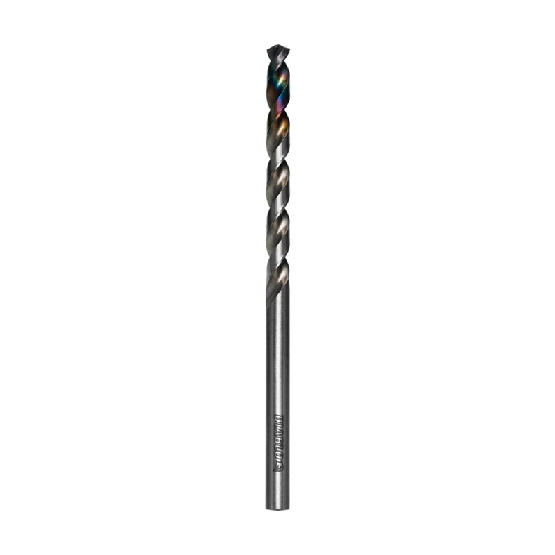 Diablo Metal Demon Drill Bits for Mild, Hardened and Stainless Steels – 11/64-Inch Diameter, 3-Flats Shank, 3.1-Inch Length – DMD1164JP1