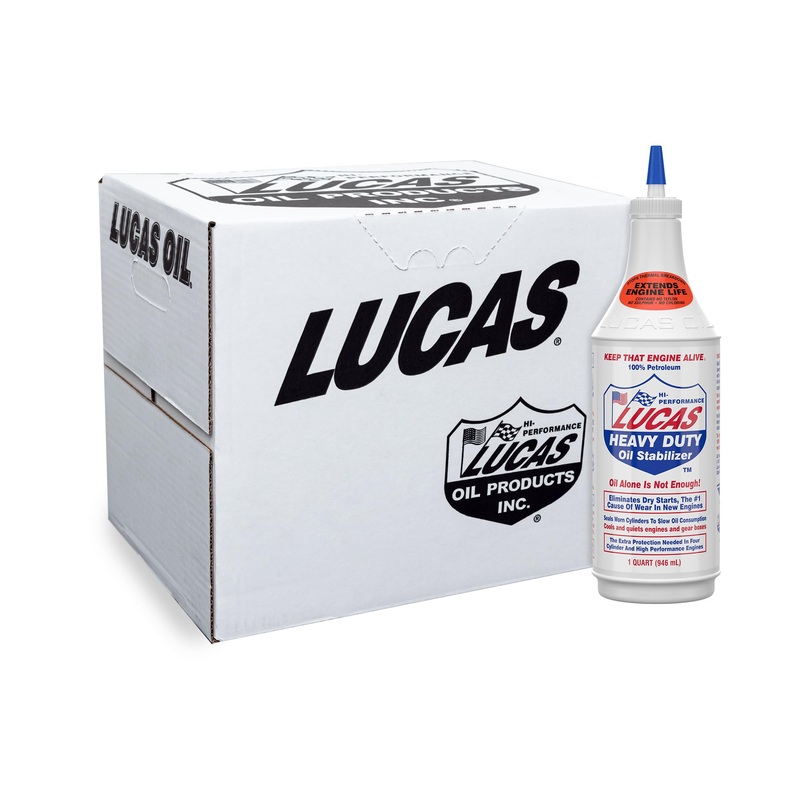 Lucas 10001-12PK Heavy Duty Oil Stabilizer – 32 oz., (Pack of 12)