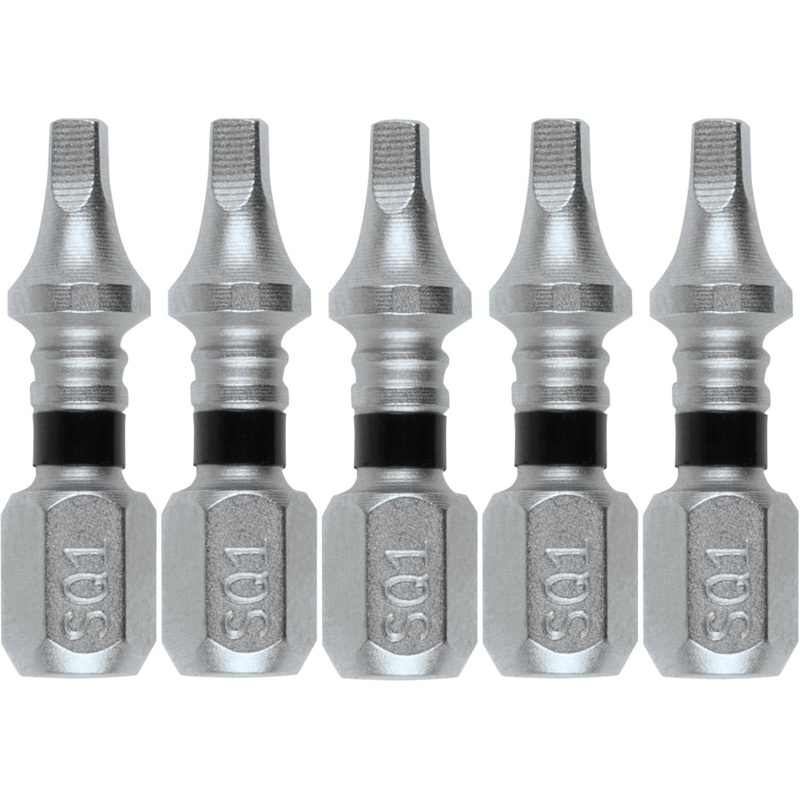 Makita E-00577 – Impact XPS #1 Square 1 Insert Bit, 5/pk