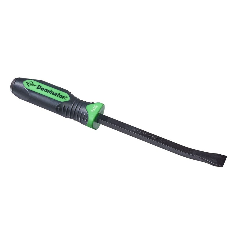 Mayhew Tools 14112GN Dominator Pro Curved Pry Bar, 12, Green