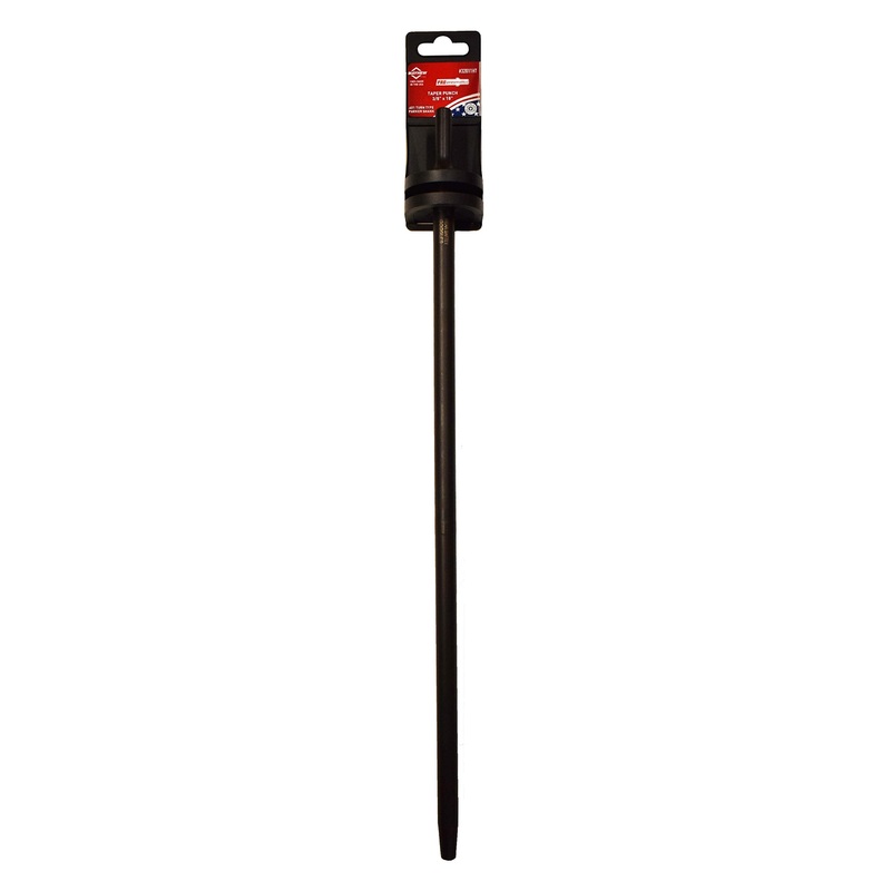 Mayhew Tools 32011HT Pneumatic Taper Punch, 3/8 x 18 Hang Tag, Black Oxide Finish