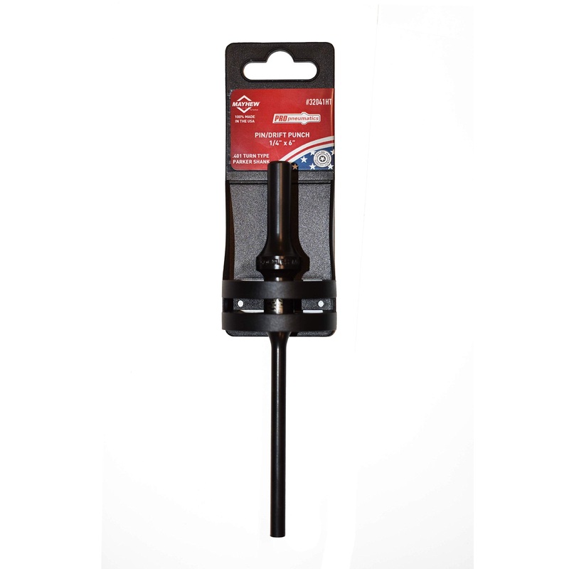 Mayhew Tools 32041HT Pneumatic Drift Punch, 1/4 x 6, Hang Tag