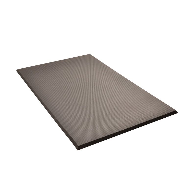 NoTrax 440S0038BL Superfoam Plus Floor Mat, 3′ x 8′, Black 3 x 8 Feet Black