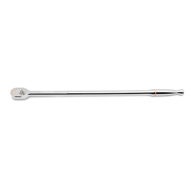 GEARWRENCH 1/2 Drive 120XP Full Polish Chrome Extra Long Handle Teardrop Ratchet | 81364XP