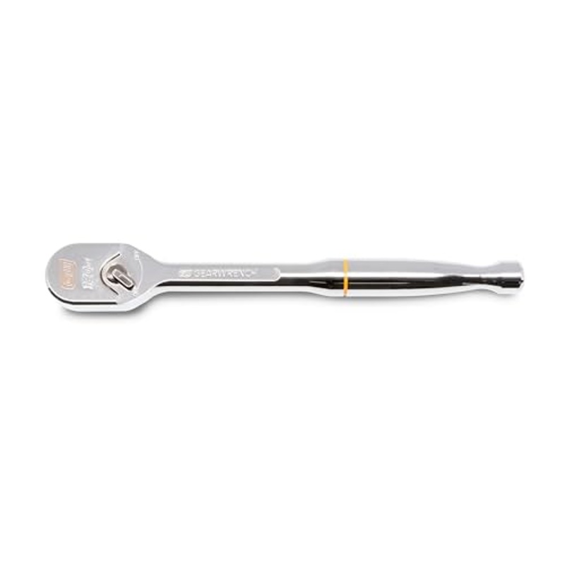 GEARWRENCH 1/2 Drive 120XP Full Polish Chrome Teardrop Ratchet | 81304XP