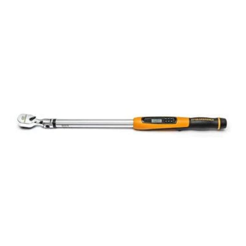 GEARWRENCH 1/2 Flex Head Electronic Torque Wrench with Angle 25-250 ft/lbs. – 85079