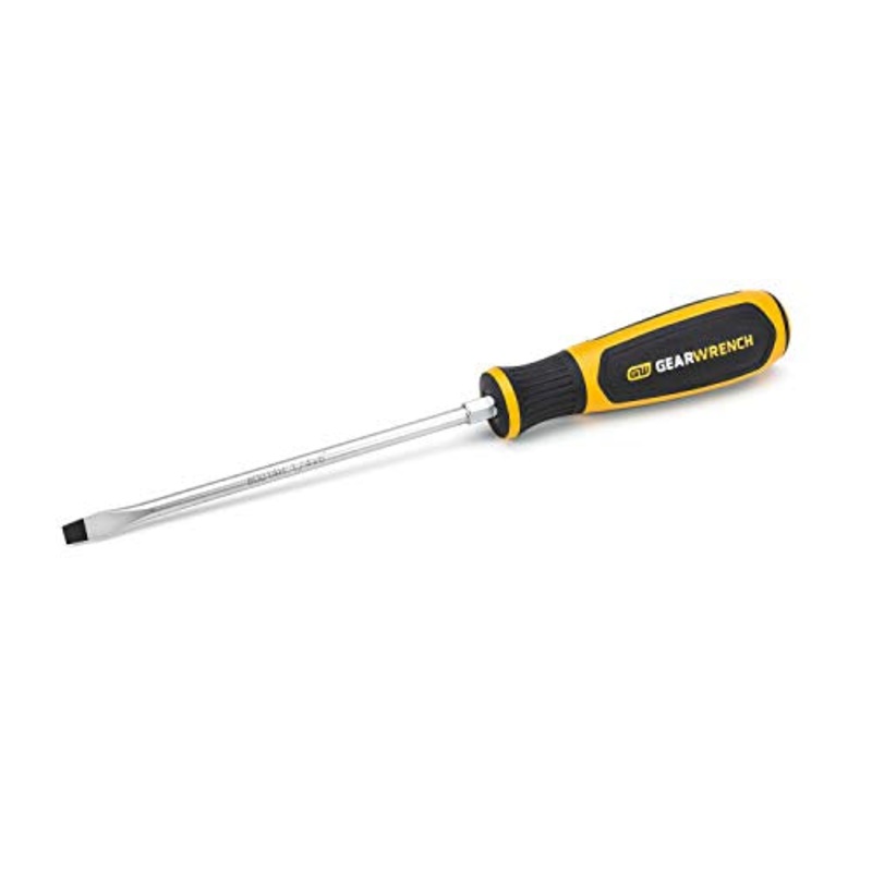 GEARWRENCH 1/4 x 6 Slotted Dual Material Screwdriver – 80014H