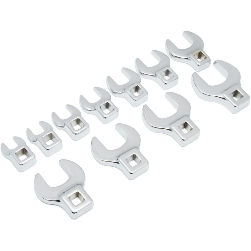 GEARWRENCH 11 Pc. 3/8 Drive Crowfoot Wrench Set, SAE – 81908