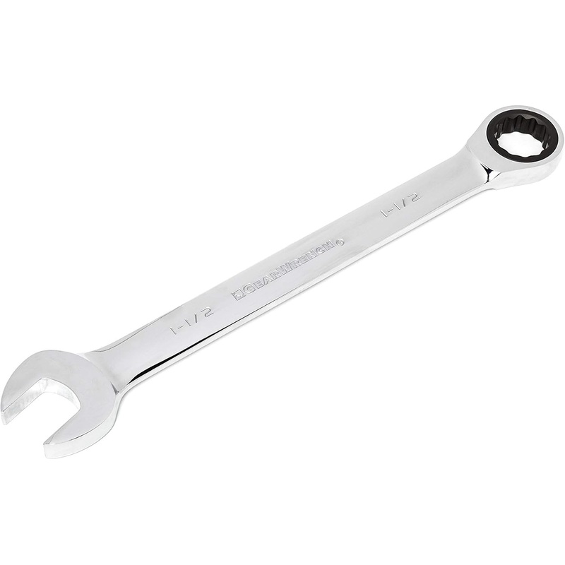GEARWRENCH 12 Pt. Ratcheting Combination Wrench, 1-1/2 – 9042