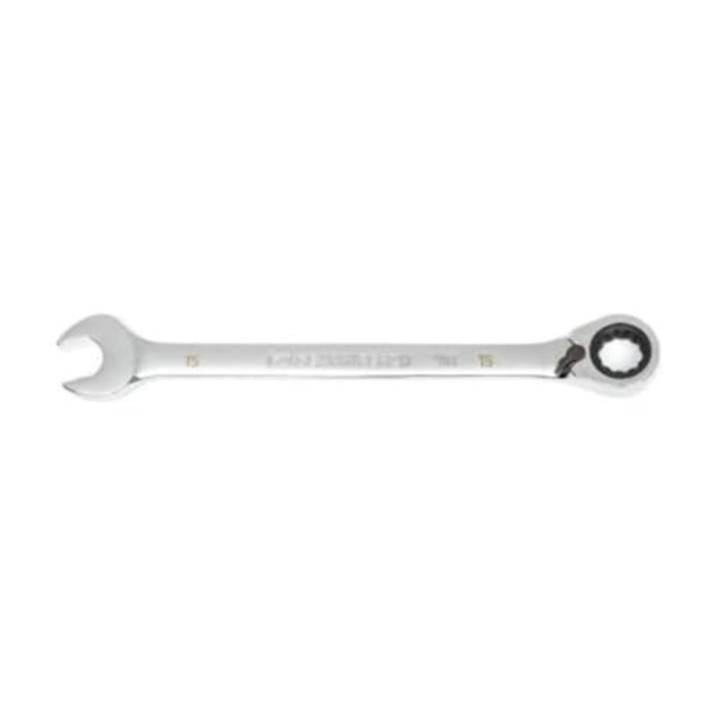 GEARWRENCH 15mm 90-Tooth 12 Point Reversible Ratcheting Wrench| 86615