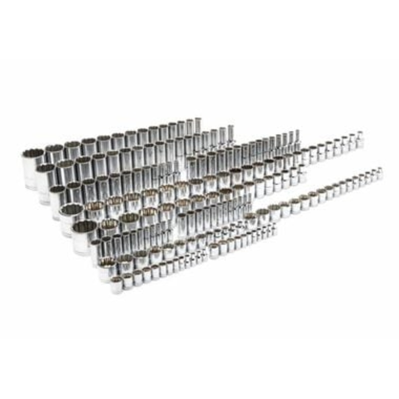 GEARWRENCH 176 Piece, 12 Point Master Socket Set – 89074