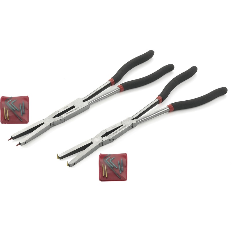 GEARWRENCH 2 Pc. Double-X Internal and External Snap Ring Plier Set – 82110