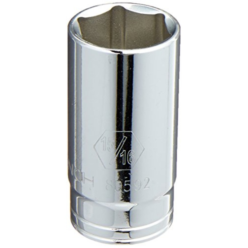 GEARWRENCH 3/8 Drive 6 Pt. Deep Socket, 15/16 – 80592