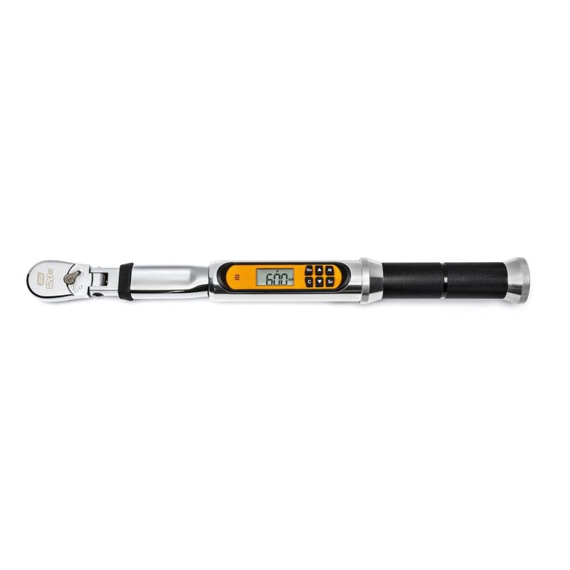 GEARWRENCH 3/8in Drive 120XP Flex Head Electronic Torque Wrench with Angle – 85195