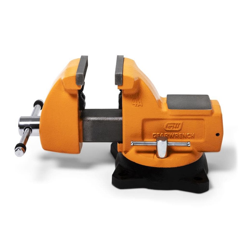 GEARWRENCH 4 Mechanic’s Bench Vise with Anvil | GWBVA4