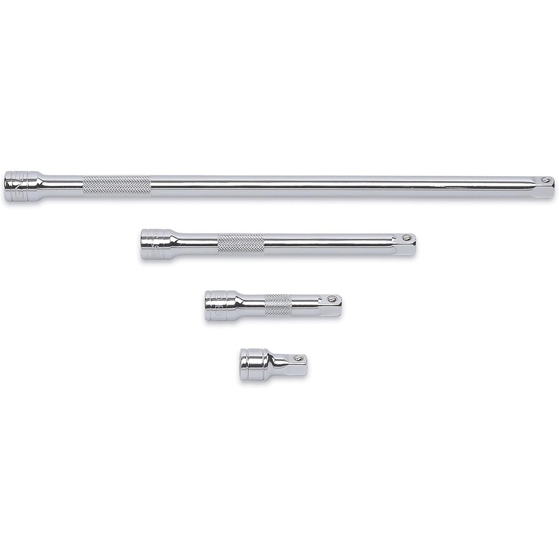GEARWRENCH 4 Pc. 3/8 Drive Extension Set, 1-1/2, 3, 6 & 12 – 81200D