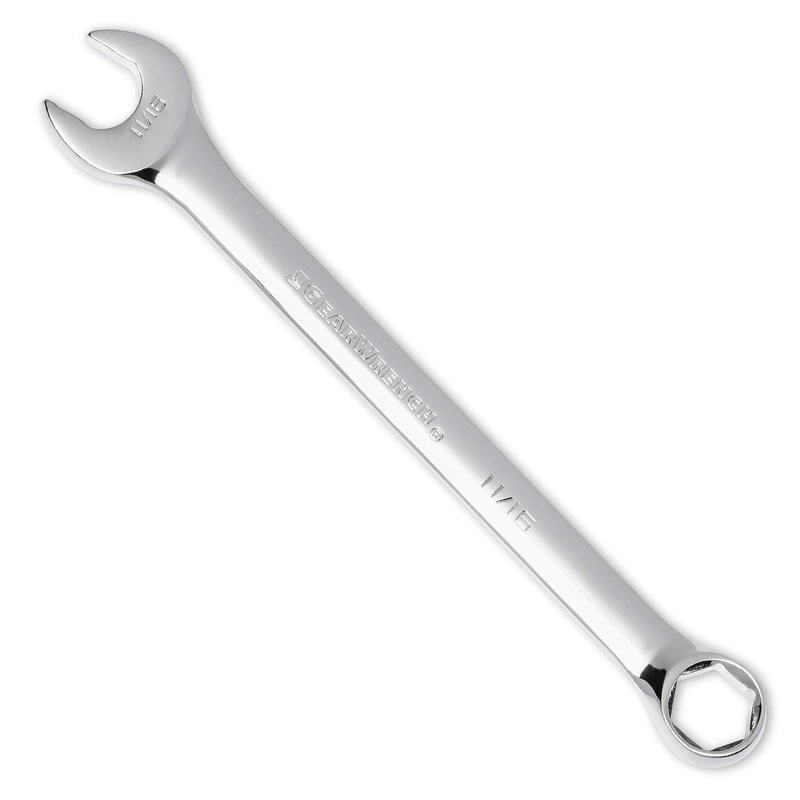 GEARWRENCH 6 Pt. Combination Wrench, 11/16 – 81776 1 Count (Pack of 1)