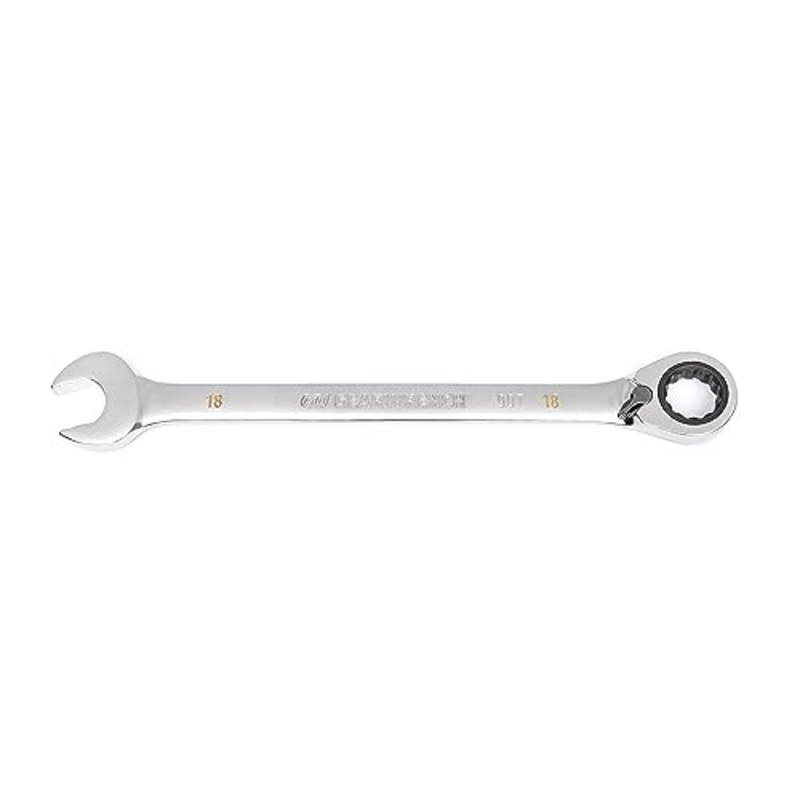 GEARWRENCH 90T 18mm Reversible Ratcheting Combination Wrench – 86618